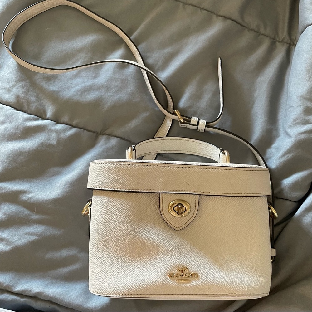 COACH White Crossbody Bag